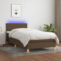 vidaXL mit Matratze & LED 80x200 cm Boxspringbett