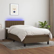 vidaXL mit Matratze & LED 80x200 cm Boxspringbett