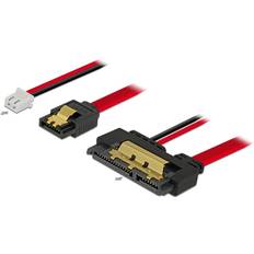 Sata 22 pin DeLock 22-Pin adapterkabel 7-Pin hun 0.3m