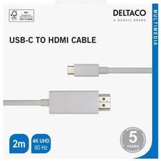 Kabler Deltaco USB-C