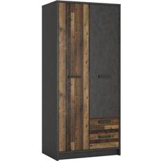 2 door wardrobe Furniture To Go Brooklyn 2 Door With 2 Wardrobe