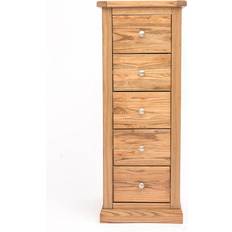 Chrome Chest of Drawers Salerno 5 Chest of Drawer