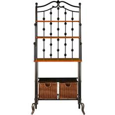 Southern Enterprises Saint Pierre Wine Rack 76.2x170.8cm