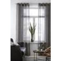 Emelie Eyelet Window Curtains Pack 2 250 cm