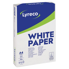 Printer papper Lyreco Printer Paper A4 80g/m² 2500st