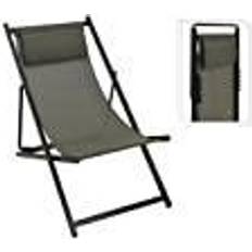 Vert Chaises de camping BigBuy Outdoor Chaise Pliante avec Repose-Tête