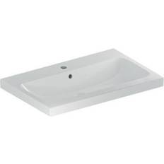 Lavandini da bagno Geberit iCon Light Aufsatzwaschtisch 75 cm x 48 cm Mit Hahnloch 501848