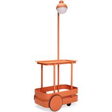 Rød Rulleborde Fatboy Jolly Trolley Serveringsvogn Rullebord