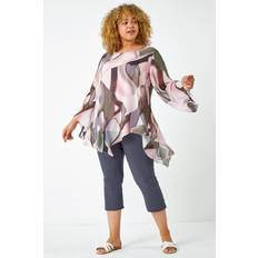 Roman Curve Cropped Stretch Trouser - Dark Grey Curve