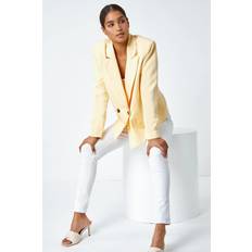 Amarillo - Mujer Blazers Roman Double Breasted Button Blazer