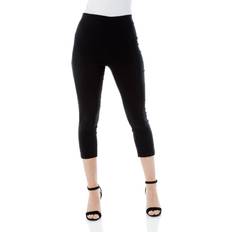 Roman Cropped Stretch Trouser - Black