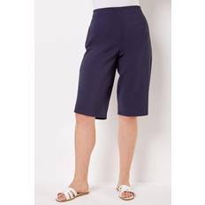 Roman Curve Knee Length Stretch Shorts