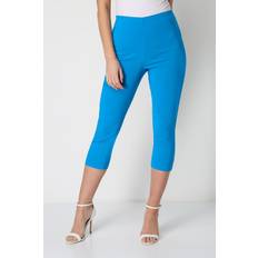 Roman Cropped Stretch Trouser - Blue