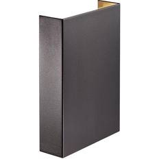 Nordlux Svarta Väggplafonder Nordlux Fold 15 Black Wall Flush Light 15cm