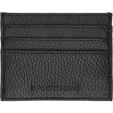 Emporio Armani Læder Wallets Cardholders - Sort