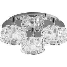 O2 Cluster 3 Ceiling Flush Light
