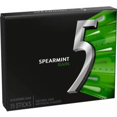 Sugar Free Chewing Gums Wrigley's 5 Rain Spearmint Sugar Free Chewing Gum 2.8oz 15