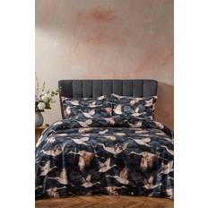 Textiles Flyway Birds Luxury Cotton Piped Duvet Cover