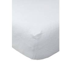 Bed Sheets Homescapes Single, Luxury Flannelette Bed Sheet Beige, White