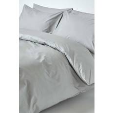 Egyptian Cotton Duvet Covers Homescapes Single, Egyptian Cotton Duvet Cover Grey, Silver