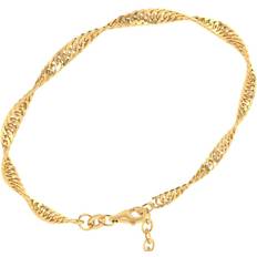 Smykkekæden Singapore Armbånd Karat Guld