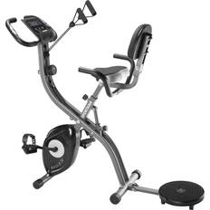 Hartslag Hometrainers Sportana Hometrainer Fiets Klapbaar Zwart