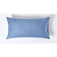 Homescapes Air Force Egyptian Cotton Housewife Thread Force Force Pillow Case Blue
