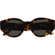 Monokel Polly C6 Hav-Gre Round Sunglasses - Havana