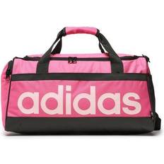 Läpinäkyvä Urheilukassit Adidas Essentials Duffel Bag Pulmag/Black/Clpink, Unisex, varusteet, laukut & reput, ONESIZE