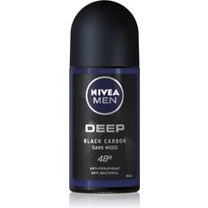 Nivea Men Deep Black Carbon 48H Antiperspirant Roll-on 50ml