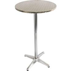 Bartische MCW Alu-Stehtisch + höhenverstellbar 70/110cm Bartisch