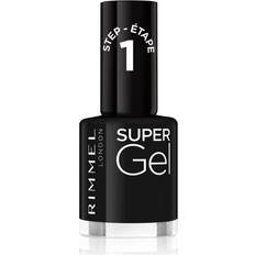 Rimmel Super Gel Nail Polish - Black Obsession 12ml
