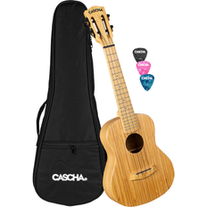 Strumenti Musicali Cascha Concert Ukulele Bamboo Natural