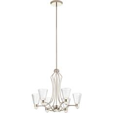 Elstead Lighting Kayva ljuskrona Polerad Pendellampa