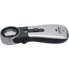 Lupas Schweitzer Lupa de mano Tech-Line classic aumento 10x lente led D.22.8mm schweizer