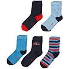 Baumwolle Socken Schiesser Unisex Kindersocken 5er-Pack Feuerwehr mehrfarbig Gr. 27-30