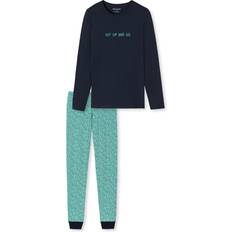 Schiesser Girls Pyjama Long - Multi/Patterned