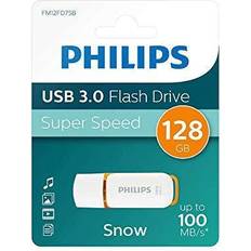 Pendrive Philips Snow 2.0 128gb Pendrive Weiß