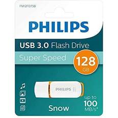 SNOW Edition FM12FD75B/10 USB-flash-enhet, Brun, 128 GB