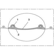 Hoses Norres Absaug- u.Gebläseschlauch PROTAPE PUR 330 FOOD ID 130mm