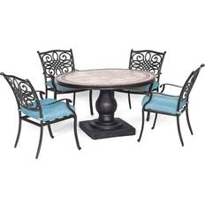 Patio Furniture Hanover Monaco 5 Patio Dining Set