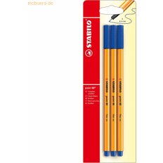 Blu Penne a punta fine Stabilo Fineliner point 88 Blue