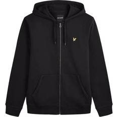 Lyle & Scott Zip Through Hoodie - Black