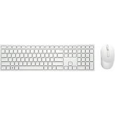 Dell Oui Claviers Dell Pro KM5221W 2.4 GHz AZERTY Français Blanc