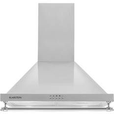 Cappe aspiranti Klarstein Montblanc 60 Cappa Aspirante 610 m3/h 165 W 2 x 1.5 W LED 60cm, Grigio, Trasparente, Argento