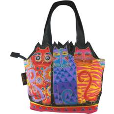 Zeckos Laurel Burch `Tres Gatos` Medium Tote Bag Three Cats