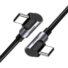 Ugreen usb c 1m Ugreen 90° dobbeltvinklet USB-C USB-C kabel 60W