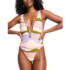 River Island Plunging Neckline Swimsuit