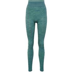 Hummel Mt Saga Seamless Mw Tights - North Atlantic/Blue Surf Melange