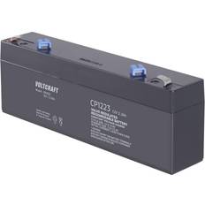 Voltcraft Oplader Batterier & Opladere Voltcraft CE12V/2,3Ah Blybatteri 12 V 2.3 Ah Blyfleece (B x H x T) 178 x 67 x 35 mm Fladstik 4,8 mm Vedligeholdelsesfri